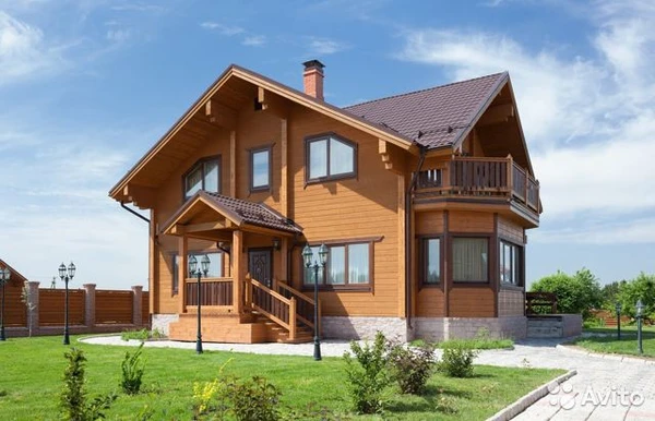 Фото Строительство домов, бань, беседок, заборов