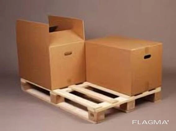 Фото Ящик из гофрокартона Т23 профиль В вн.разм.484х376х280 без печати