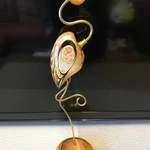 Фото №2 Сувенирное изделие "Цапля" из натурального камня Селенит