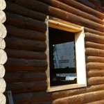 Пластиковые окна в деревянный дом