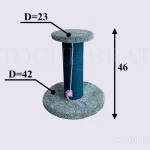 Фото №2 Когтеточка столбик "Пуговка"