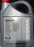 фото Моторное масло Nissan Motor Oil 5W30 SM DPF (5л.) синтетика,