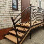 Фото №2 Перила кованые и лестницы