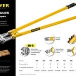 Болторез Hercules по стали до 30 HRC усиленный коннектор 450 мм STAYER 2330-045