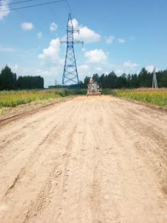 Фото Отсыпка и поднятие участков и дорог