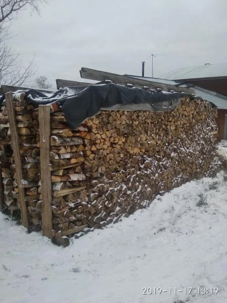 Фото  Дрова колотые сухие
