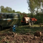 Фото №5 Аренда измельчителя веток, дробление пней