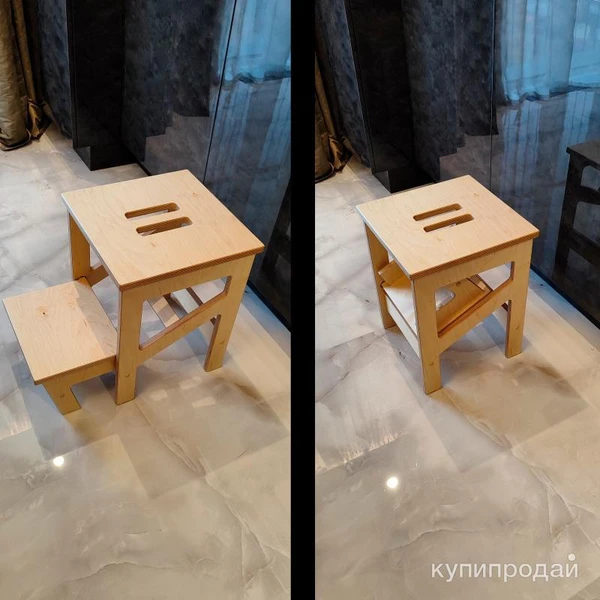 Фото Табурет-стремянка (табурет складной)