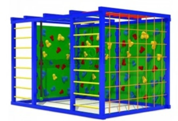 Фото Детский спортивный Атлетический куб 2 Размеры: 2,4х3,3х2,3м