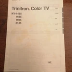 Фото №4 телевизор Trinitron Sony