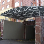 Фото №2 Навесы, ступени, поручни, строительные изделия из металла