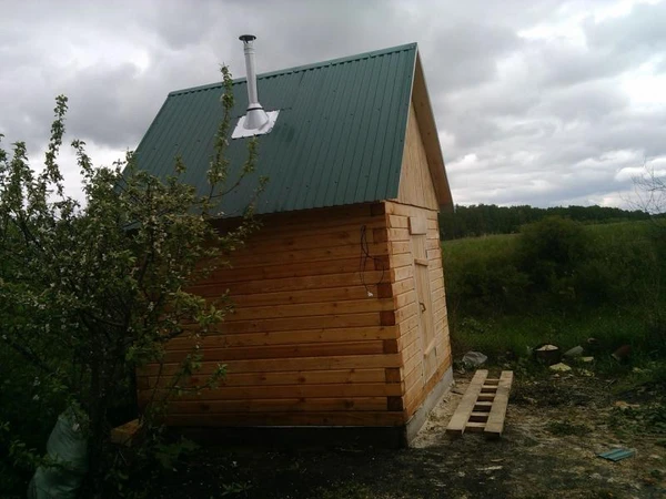 Фото Бани из бруса в Уфе.