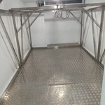 Фото №3 Вешало для полутуш. Стойка из нержавейки для подвешивания мясных туш.