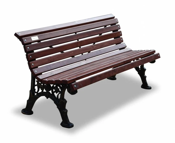 Фото Скамейка чугунная «АЖУРНАЯ» без подлокотников (2 м)