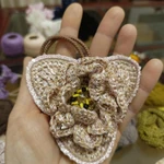 Фото №3 Резинка для волос "Цветок" Billioncrochet ручная работа