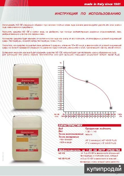 Фото Антилед, противообледенительная жидкость против обледенения кровли, 5 кг