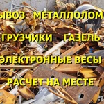 Вывоз металлолома. Расчёт на месте. 