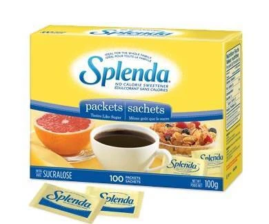 Фото Сукралоза в стиках Splenda (100 штук)