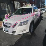 Фото №5 СВАДЕБНЫЕ УКРАШЕНИЯ НА  АВТОМОБИЛЬ