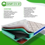 Фото №3 Матрас Элит CV01