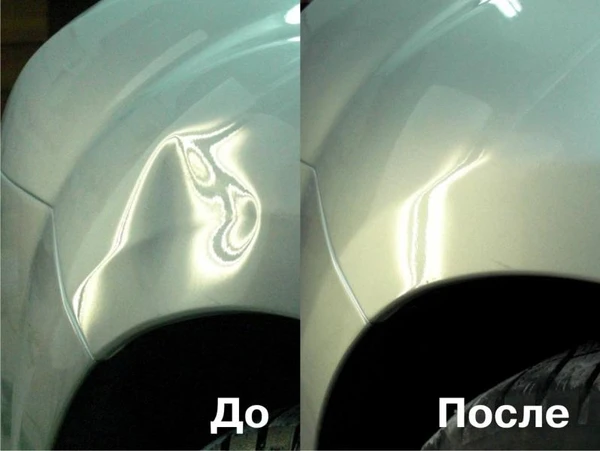 Фото Удаление вмятин без покраски 
