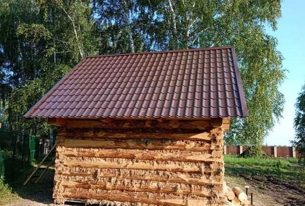 Фото Срубы из зимнего леса под заказ