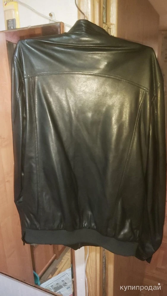 Фото Куртка кожзам р52-54