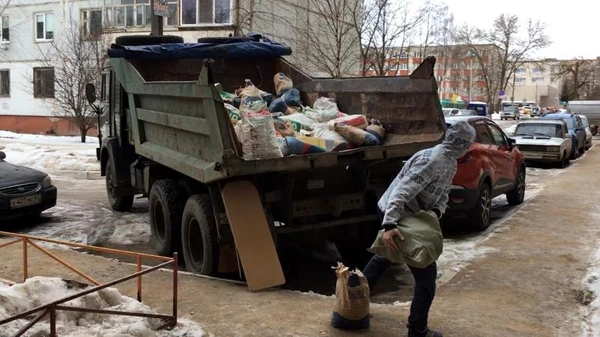 Фото Вывоз строительного мусра