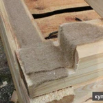 Фото №10 Джут 6*120мм утеплитель для бруса сруба домов и бань, шканты