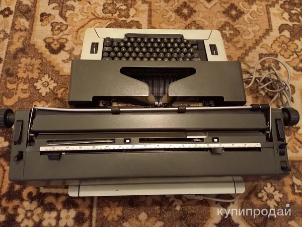 Фото Электрическая пишущая машинка Оптима