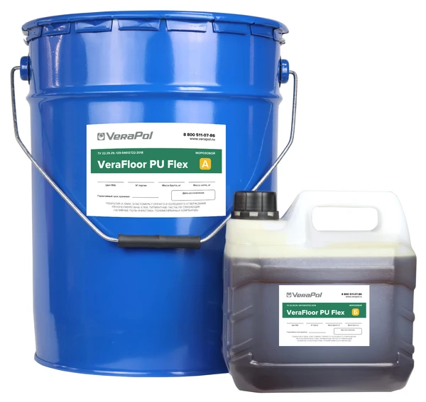 Фото Полиуретановый наливной пол