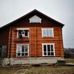 Фото №10 Пластиковые окна в деревянный дом