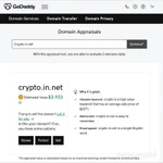 Фото №2 Домен crypto.in.net