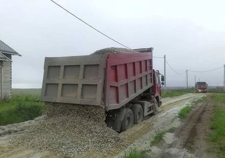 Фото Отсыпка дорог, планировка.