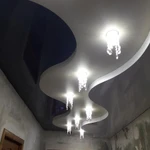 Фото №10 Двухуровневые натяжные потолки в Джегуте
