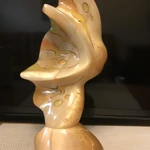 Фото №2 Сувенирное изделие "Рыбка золотая" из натурального камня Селенит