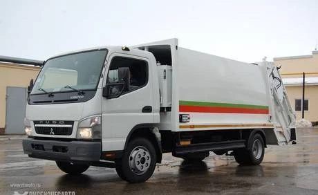 Фото Мусоровоз 9,2 м3 МС-4 на шасси FUSO Canter EF85DG