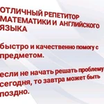 Отличный репетитор математики и английского языка