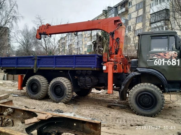 Фото услуги крана-манипулятора