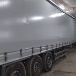 фото Тент штора на полуприцеп