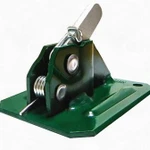 Пружинный зажим Усиленный с ребром (клипса, лягушка строительная) Турция