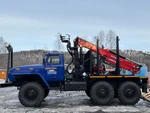 фото Купить Урал лесовоз с манипулятором Лизинг Доставка