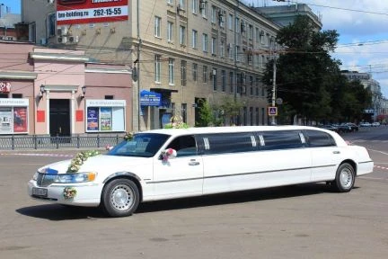 Фото Прокат Аренда лимузина на свадьбу
