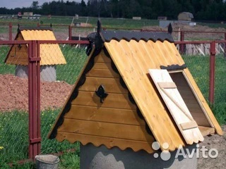 Фото Колодец, домики, кольца, для колодцев