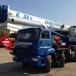 Аренда и услуги автокрана 32 тонны в Саратове! 
