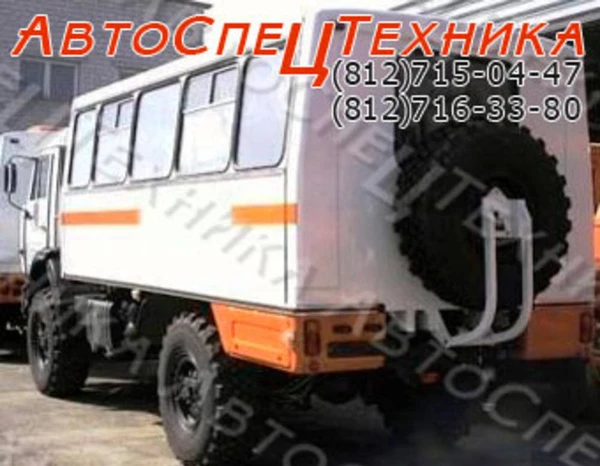 Фото Вахтовый автобус КамАЗ-43502 (модель 42111-410) в наличии