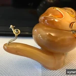 Фото №7 Шкатулка "Улитка" из натурального камня Селенит