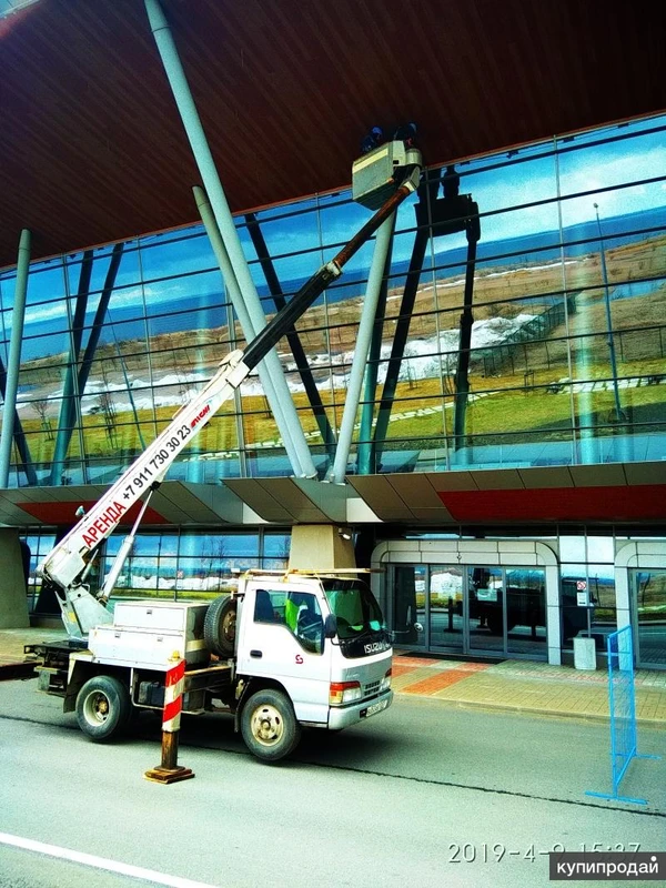 Фото Аренда автовышки услуги автовышки