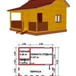 Фото №2 строительство бань, беседок, домов