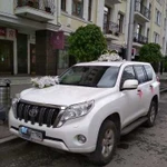 Прокат автомобиля -Белый Land cruiser prado 150